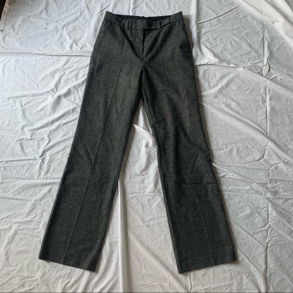 Plain Charcoal Zara Straight Leg Dress Pants - Picture 6 of 9